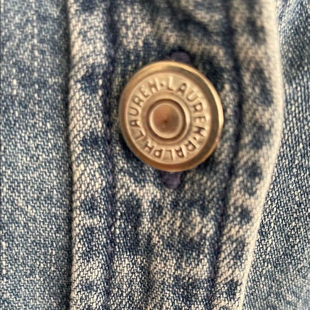 Ralph Lauren Classic Denim Maxi Size M - Picture 7 of 11
